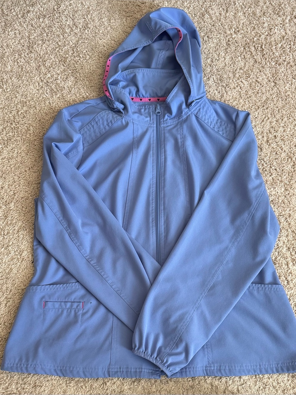 Heartsoul Hooded Scrub Jacket (XL)